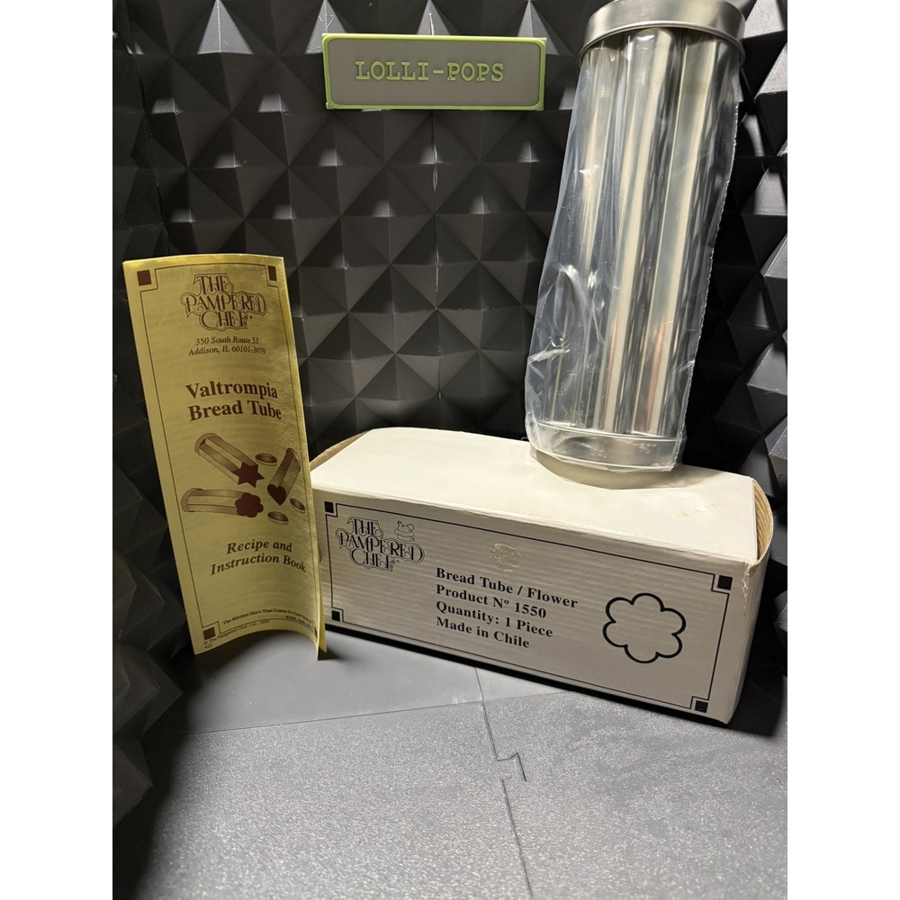 The Pampered Chef Bread Tube Flower Design 1550 New Free Shipping